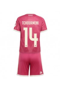 Real Madrid Aurelien Tchouameni #14 Babyklær Tredje Fotballdrakt til barn 2026-27 Korte ermer (+ Korte bukser)